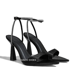 Giày cao gót nữ mũi nhọn gót nhọn cao 9cm c136 - hachi shoes