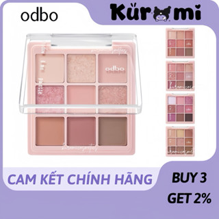 [ODBO] Bảng Phấn Mắt Odbo Nội Địa Thái Lan 9 Ô Màu Lì Và Ánh Nhũ Shadow & me OD2014