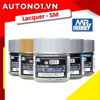Lacquer sơn mô hình màu kim loại xịn metal 10ml Mr.Hobby – Mr.Color