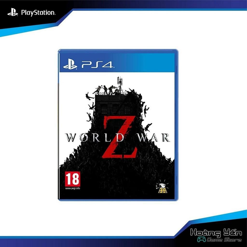 Đĩa game ps4 World war z