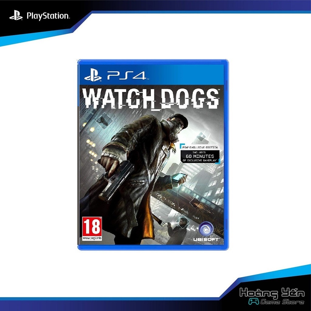 Đĩa game Ps4 Watch dogs