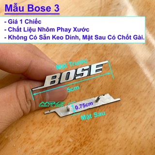 Tem Loa Bose nhôm, Giá 1 chiếc.