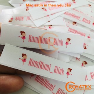 1000 Mác In Satin lụa đẹp - Bền màu, in theo yêu cầu khách hàng