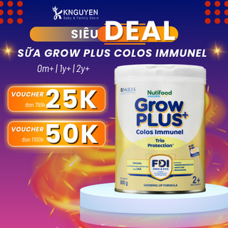 Sữa bột nutifood sweden growplus+ sữa non immunel lon 800g