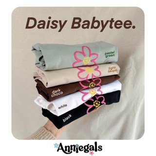 Anniegals - Áo thun baby tee in logo - Logo Baby Tee