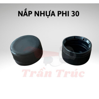 Combo 1000 nắp nhựa phi 30 dành cho chai trà sữa, nước ép