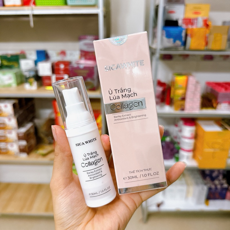 Ủ TRẮNG LÚA MẠCH COLLAGEN SICAWHITE