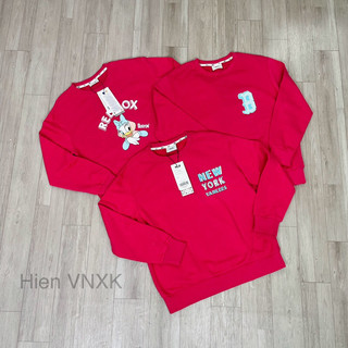 [ Hien VNXK ]Áo hoodie nữ, áo Thun Dài Tay nữ, vải thun da cá xịn, cầm chắc tay, hàng xuất đúng hãng , thoáng mát VNXK