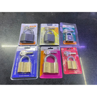 Ổ Khoá Việt Tiệp 4F,5F,6F-Khoá việt tiệp thau, khóa việt tiệp gang đen