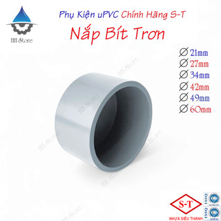 Nắp bít trơn phi 21, 27, 34, 42, 49, 60mm. hàng chính hãng - nhựa siêu thành