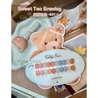 Set sơn gel thạch gấu Govandi 10 màu tặng kèm bảng màu gấu siêu dễ thương