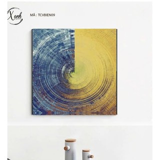 Tranh canvas trừu tượng 60x60 cm trang trí nội thất