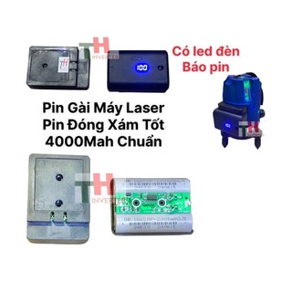 Pin Máy Bắn Cốt, Máy Cân Bằng Laze Dạng Gài Dung Lượng Khủng Sử Dụng Liên Tục Trong Vòng 6h-8h, Mạch Chống Cháy Nổ