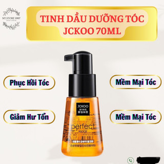 Tinh dầu dưỡng tóc jckoo 70ml phục hồi hư tổn, siêu mềm mượt