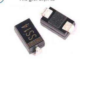 10 con diode xung chân dán SS14 SMA 1A 40V 1N5819 (SMD Dán)