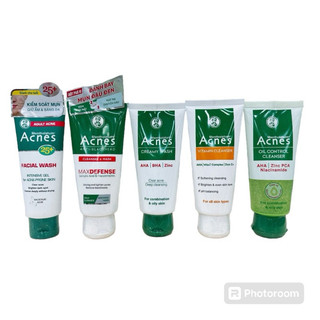 Sữa rửa mặt Acnes 100g
