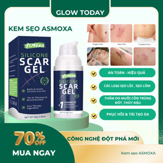 Kem Sẹo Xóa Sạch Sẹo Thâm, Kem Sẹo ASMOXA lấp đầy Sẹo Rỗ, Sẹo Lõm Phục Hồi Vết Thương Phục Hồi Da