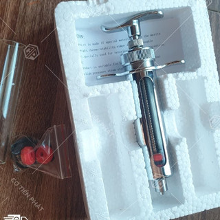 XiLanh Golflex Thú Y Chất Liệu Inox dung tích 20ml tiêm lợn, trâu, bò, dê
