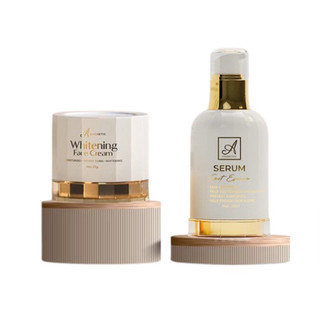 Combo Kem Face Pháp A Cosmetics Serum Dưỡng Trắng Da Mặt, Serum Spot Esence
