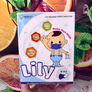 Khẩu trang cho bé Lily 10 cái/ hộp