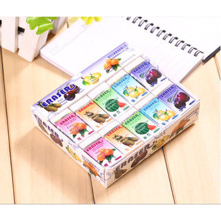 Tẩy bút chì hoa quả, tẩy hoa quả siêu sạch ko rách giây