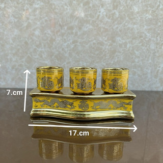 [ Giá Rẻ Nhất ][ Hàng Loại 1] Bộ thờ cúng lư hương bát nhang bình hoa đựng nhang đĩa áng chung ly hũ gạo trà đèn dầu