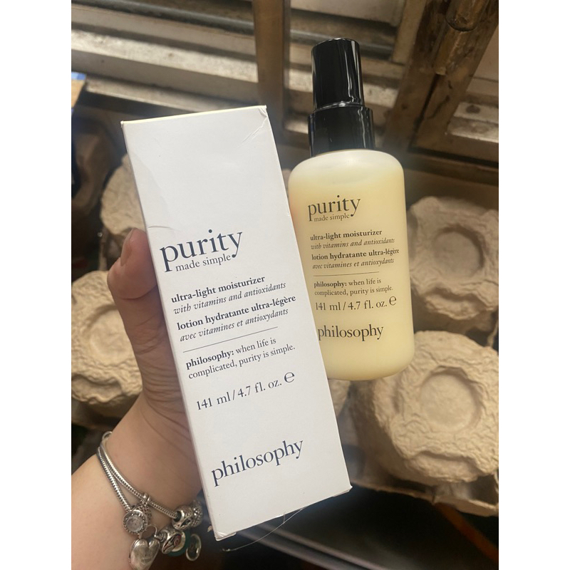 Kem dưỡng ẩm philosophy puritu made simple ultra light moisturizer