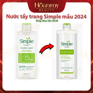 Nước tẩy trang Simple Micellar 200ml