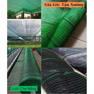Lưới che nắng thái lan màu xanh, hàng 50% bền đẹp