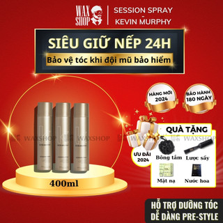 Gôm xịt tạo kiểu tóc nam cao cấp Session Spray Kevin Murphy 400ml