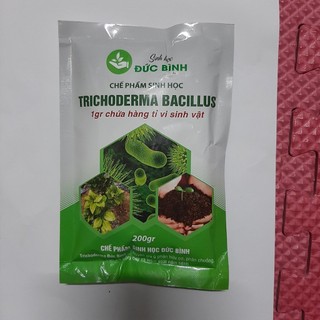 Chế phẩm men vi sinh nấm đối kháng trichoderma bacillus Đức Bình 200gr