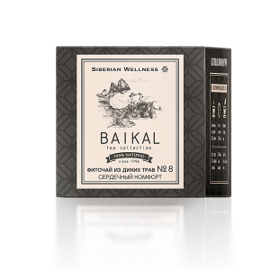 [Trà tim mạch N8] Trà thảo mộc Siberian Baikal tea collection Herbal tea N8 - 30 túi