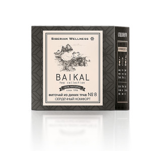 Trà thảo mộc Siberian Baikal tea collection Herbal tea N8 - 30 túi