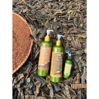 COMBO BỒ KẾT MEN GẠO gồm 1 DẦU GỘI 500ml + 1 DẦU XẢ 500ml tặng kèm 1 XỊT GỪNG NGẢI CỨU 100ml