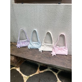  Túi xách nữ túi xách đi chơi nữ túi đeo chéo nữ- Túi Hobo Mini Nơ Bag Tuilatui 