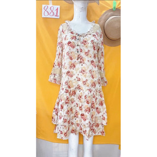 đầm cổ điển tiểu thư thoáng freesize.S881