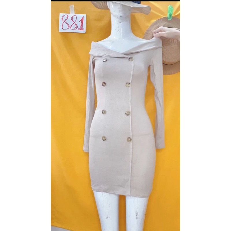 đầm body dãn nhiều cỡ size S-M.S881