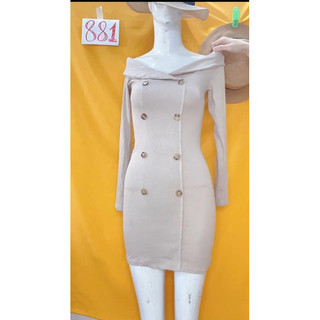 đầm body dãn nhiều cỡ size S-M.S881
