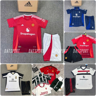 Bộ Quần Áo Bóng Đá CLB MU 2023/24 Vải Thái Lỗ Chuẩn Áo Thi Đấu, Áo Đá Banh Manchester United Mùa Giải 2023/24