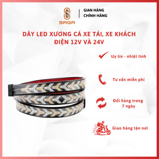  Dây led xương cá xe tải xe khách... điện 12v và 24v 