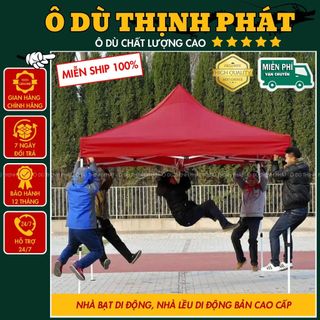 Nhà bạt di động mái che cao cấp 2mx2m, 3mx3m khung sắt tĩnh điện không gỉ vải bạt che nắng ngoài trời bảo hành 2 năm