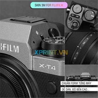 Miếng dán Skin 3M cao cấp cho máy ảnh Fujifilm XS20, XS-20, XT100, XT200, XF 23, XF 56, XF 35