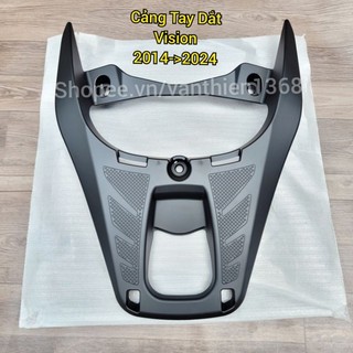 Cảng Tay Dắt Xe VISION 2014->2024 Kiểu SH Nhựa Cứng Màu Đen