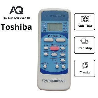 Remote máy lạnh Toshiba - Điều khiển điều hòa Toshiba các dòng R51M