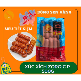 [hoả tốc - giá sỉ] Xúc xích ZORO CP gói 500g - 10 cây