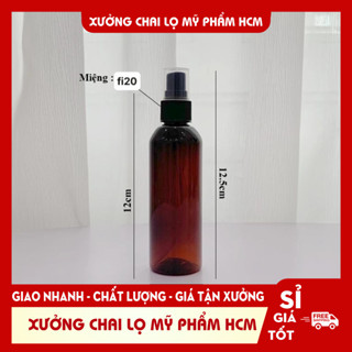 Chai Nhựa Pet Xịt Phun Sương 10ML/15ML/20ML/30ML/50ML/100ML/250ML Chiết Mỹ Phẩm