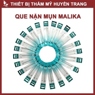 Que Lấy Mụn 2 Đầu MALIKA Loại 1 (Cây Lấy Mụn, Dụng Cụ Nặng Mụn Spa) - Thẩm Mỹ Huyền Trang NANOCEE