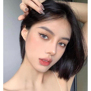 (Có cận ) 142 GRAY -KÍNH ÁP TRÒNG GIÃN VỪA SIZE 14.2MM SIÊU TÂY