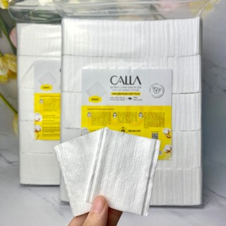 Bông Tẩy Trang Bề Mặt Mịn (500gr) Bông Bạch Tuyết - Bông tẩy trang làm sạch da Calla Mềm Mịn