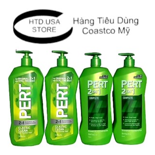 Dầu gội pert classic clean 2in1 có vòi 1l của mỹ